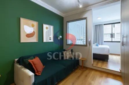 Flat com 1 Quarto à venda, 29m² no Cerqueira César, São Paulo