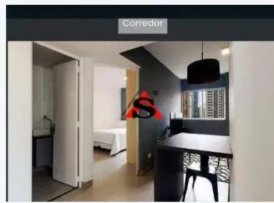 Apartamento com 1 Quarto para alugar, 40m² no Itaim Bibi, São Paulo