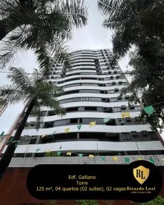 Apartamento com 4 Quartos à venda, 125m² no Torre, Recife
