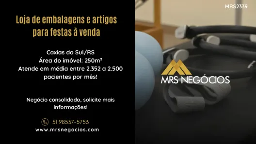 Ponto Comercial à venda, 250m² no Centro, Caxias do Sul