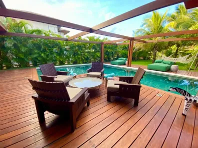 Casa de Condomínio com 5 Quartos para alugar, 230m² no Praia do Forte, Mata de São João