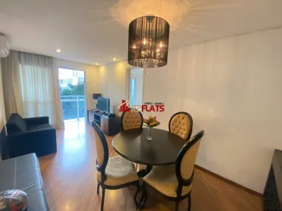 Apartamento com 1 Quarto para alugar, 45m² no Indianópolis, São Paulo