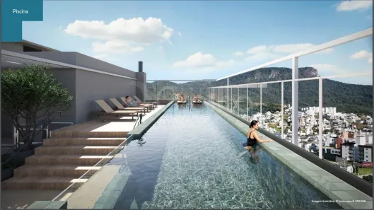 Apartamento com 1 Quarto à venda, 34m² no Pedra Branca, Palhoça