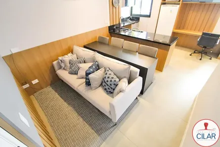 Apartamento com 1 Quarto para alugar, 34m² no Centro, Curitiba