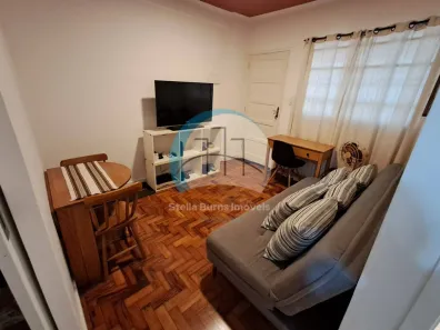 Apartamento com 1 Quarto à venda, 38m² no Ponta da Praia, Santos