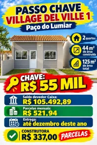 Casa de Condomínio com 2 Quartos à venda, 44m² no Vila Piramide, Paço do Lumiar