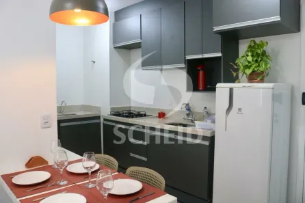 Apartamento com 2 Quartos para alugar, 35m² no Santo Amaro, São Paulo