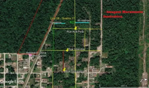 Lote/Terreno à venda, 360m² no Pontal do Norte, Itapoá