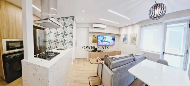 Flat com 1 Quarto para alugar, 48m² no Cerqueira César, São Paulo