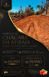 Lote/Terreno à venda, 600m² no Vila Santista, Atibaia