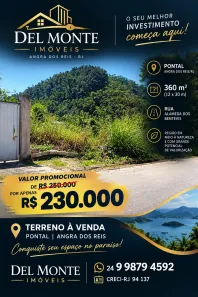 Lote/Terreno à venda, 360m² no Pontal (Cunhambebe), Angra dos Reis