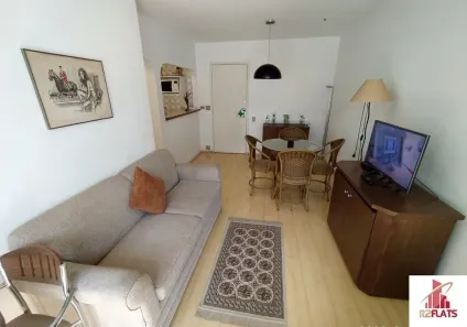 Flat com 1 Quarto para alugar, 47m² no Jardim Paulista, São Paulo