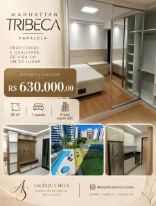 Apartamento com 1 Quarto à venda, 56m² no Piatã, Salvador