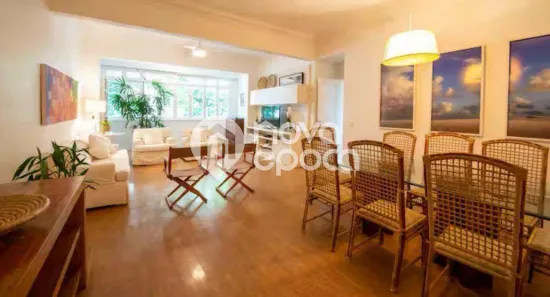 Apartamento com 3 Quartos à venda, 131m² no Leme, Rio de Janeiro