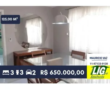 Sobrado com 3 Quartos à venda, 125m² no Jardim Ester Yolanda, São Paulo