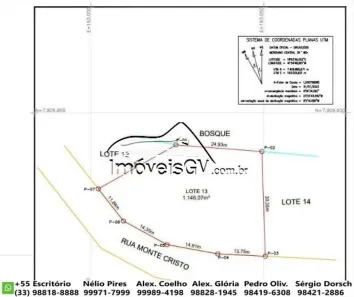Lote/Terreno com 1 Quarto à venda, 300m² no Ilha dos Araújos, Governador Valadares