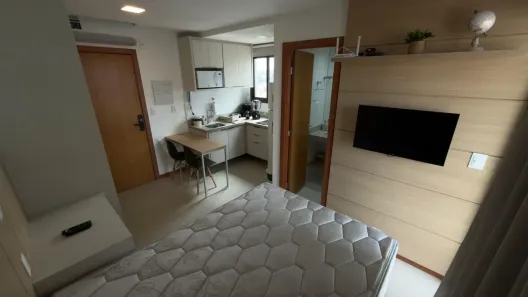 Apartamento com 1 Quarto para alugar, 24m² no Caminho das Árvores, Salvador