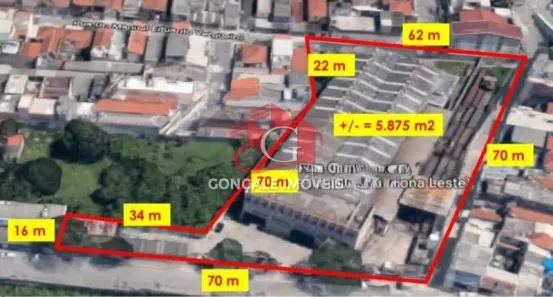 Galpão/Depósito/Armazém à venda, 4915m² no Jardim Jaú (Zona Leste), São Paulo