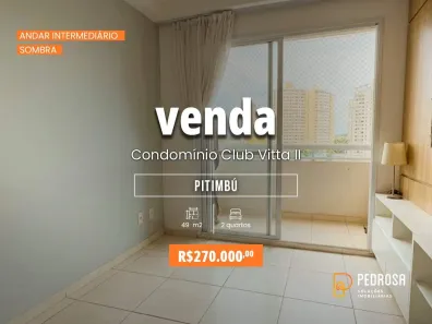 Apartamento com 2 Quartos à venda, 49m² no Pitimbu, Natal