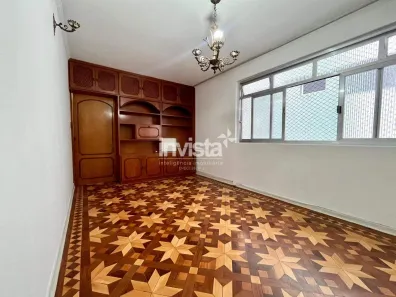 Apartamento com 3 Quartos para alugar, 90m² no Vila Belmiro, Santos