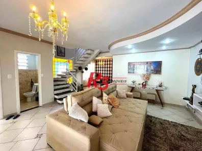 Casa com 5 Quartos à venda, 208m² no Campo Grande, Santos