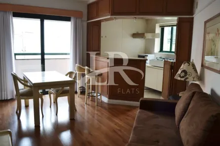 Apartamento com 1 Quarto para alugar, 40m² no Itaim Bibi, São Paulo