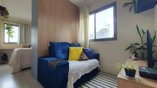 Apartamento com 1 Quarto para alugar, 27m² no Vila Dom Pedro I, São Paulo
