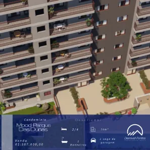 Apartamento com 2 Quartos à venda, 70m² no Capim Macio, Natal