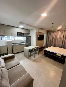Apartamento com 1 Quarto para alugar, 25m² no Boa Viagem, Recife