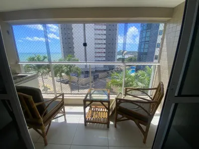 Apartamento com 3 Quartos para alugar, 98m² no Ponta Negra, Natal