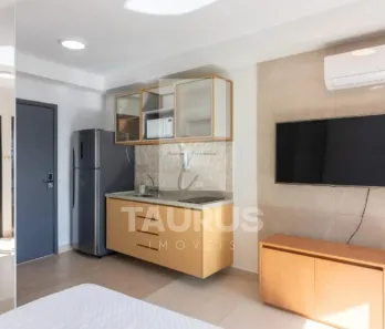 Apartamento com 1 Quarto para alugar, 29m² no Indianópolis, São Paulo