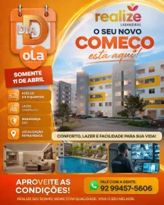 Apartamento com 2 Quartos à venda, 40m² no Flores, Manaus