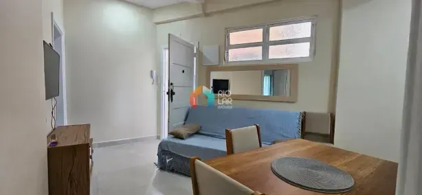 Apartamento com 2 Quartos para alugar, 63m² no José Menino, Santos