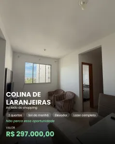 Apartamento com 2 Quartos à venda, 48m² no Colina de Laranjeiras, Serra