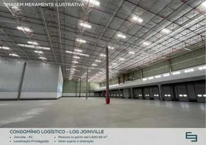 Galpão/Depósito/Armazém para alugar, 5404m² no Nova Brasília, Joinville