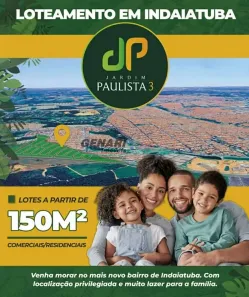 Lote/Terreno à venda, 150m² no Jardim Paulista I, Indaiatuba