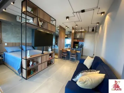 Apartamento com 1 Quarto para alugar, 50m² no Brooklin Paulista, São Paulo