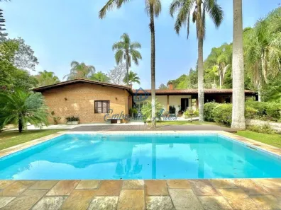 Casa de Condomínio com 4 Quartos à venda, 398m² no Moinho Velho, Embu das Artes