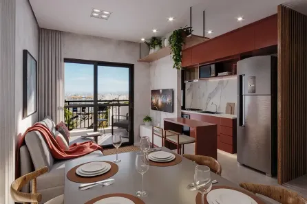 Apartamento com 2 Quartos à venda, 38m² no Belenzinho, São Paulo