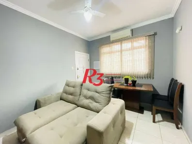 Apartamento com 2 Quartos à venda, 62m² no Gonzaga, Santos