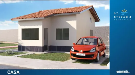 Casa de Condomínio com 2 Quartos à venda, 52m² no Laranjal, São José de Ribamar
