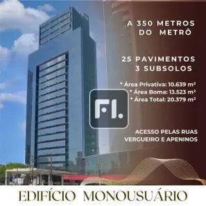 Prédio Comercial para alugar, 13524m² no Liberdade, São Paulo