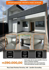 Casa com 3 Quartos à venda, 99m² no Ecovalley Ecologic City, Sarandi