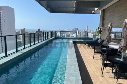 Flat com 1 Quarto para alugar, 30m² no Boa Vista, Recife