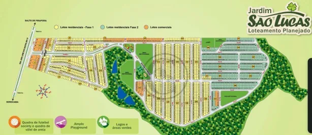 Lote/Terreno à venda, 250m² no Chácaras Residenciais Santa Maria, Votorantim