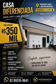 Casa de Condomínio com 2 Quartos à venda, 60m² no Flores, Manaus