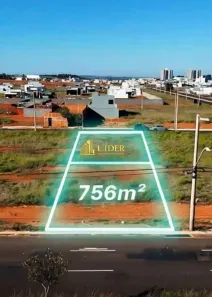 Lote/Terreno à venda, 756m² no Novo Mundo, Uberlândia