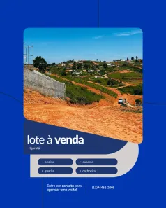 Lote/Terreno à venda, 600m² no Centro, Igaratá