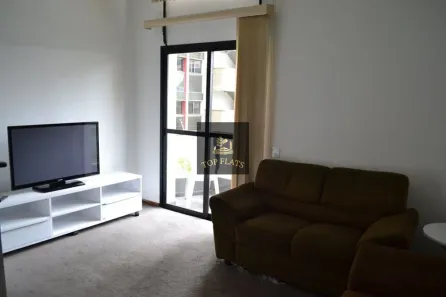 Flat com 1 Quarto para alugar, 52m² no Moema, São Paulo