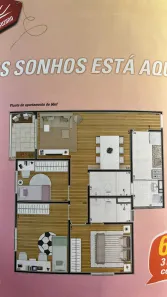 Apartamento com 3 Quartos à venda, 67m² no Conjunto Residencial Irai, Suzano